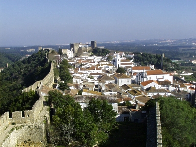 Panorama from the Óbidos walls