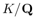 $K/\mathbf {Q}$